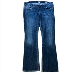 Silver Jeans Tuesday Bootcut Medium Wash size 34 x 33